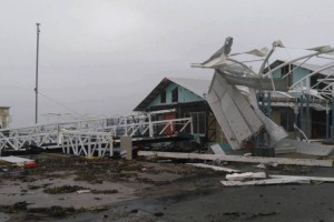 The aftermath of Cyclone Debbie